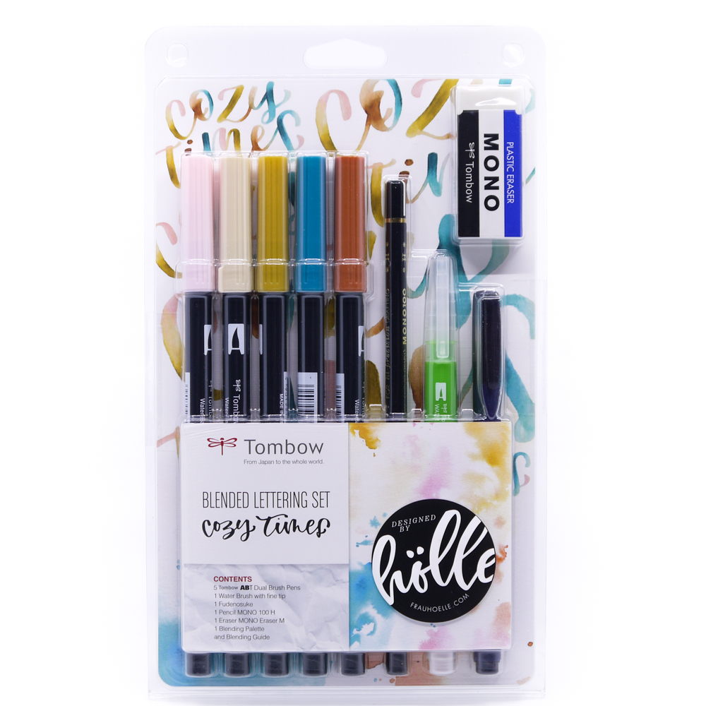 Tombow Cosy Times Blended Lettering Set - RRP £32